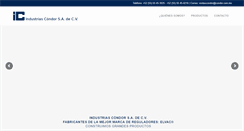 Desktop Screenshot of condor.com.mx