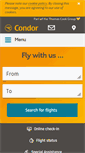 Mobile Screenshot of condor.com
