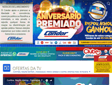 Tablet Screenshot of condor.com.br